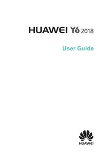 Huawei Y6 2018 manual. Camera Instructions.